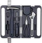 HOTO Manual Screwdriver Tool Kit, Hand Screwdriver Tool Kit, Includes Screwdriver/10 S2-Steel Bits/Spanner/Hammer/Plier/Tape Measure, Hidden Buckle Design