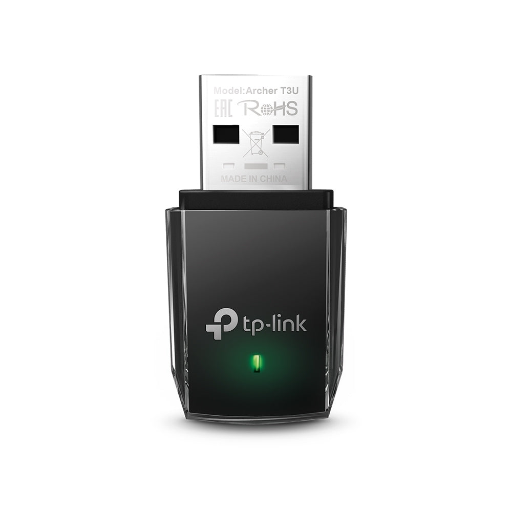 TP-Link Network Archer T3U AC1300 Mini Wireless MU-MIMO USB Adapter 2.4/5GHz band Retail - PuriLite