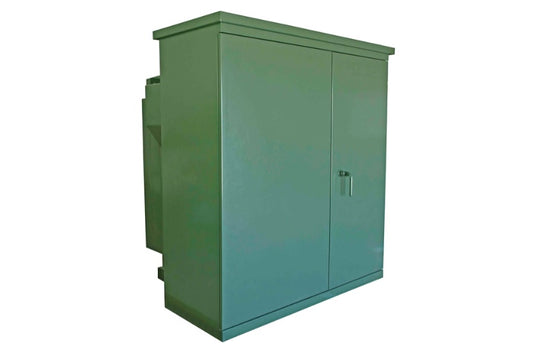 150 KVA Pad Mount Transformer - 12000V Delta Primary, 208Y/120 Wye-N Secondary - Copper, 304 Stainless Steel, KNAN/Bell Green