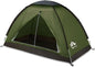 Night Cat Backpacking Tent for One 1 to 2 Persons Lightweight Waterproof Camping Hiking Tent for Adults Kids Scouts Easy Setup Single Layer