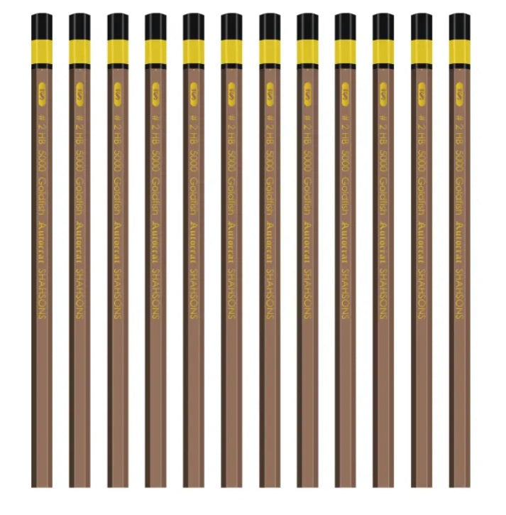 Goldfish Autocrat 48 Pcs Plastic Jar HB Pencils - PuriLite
