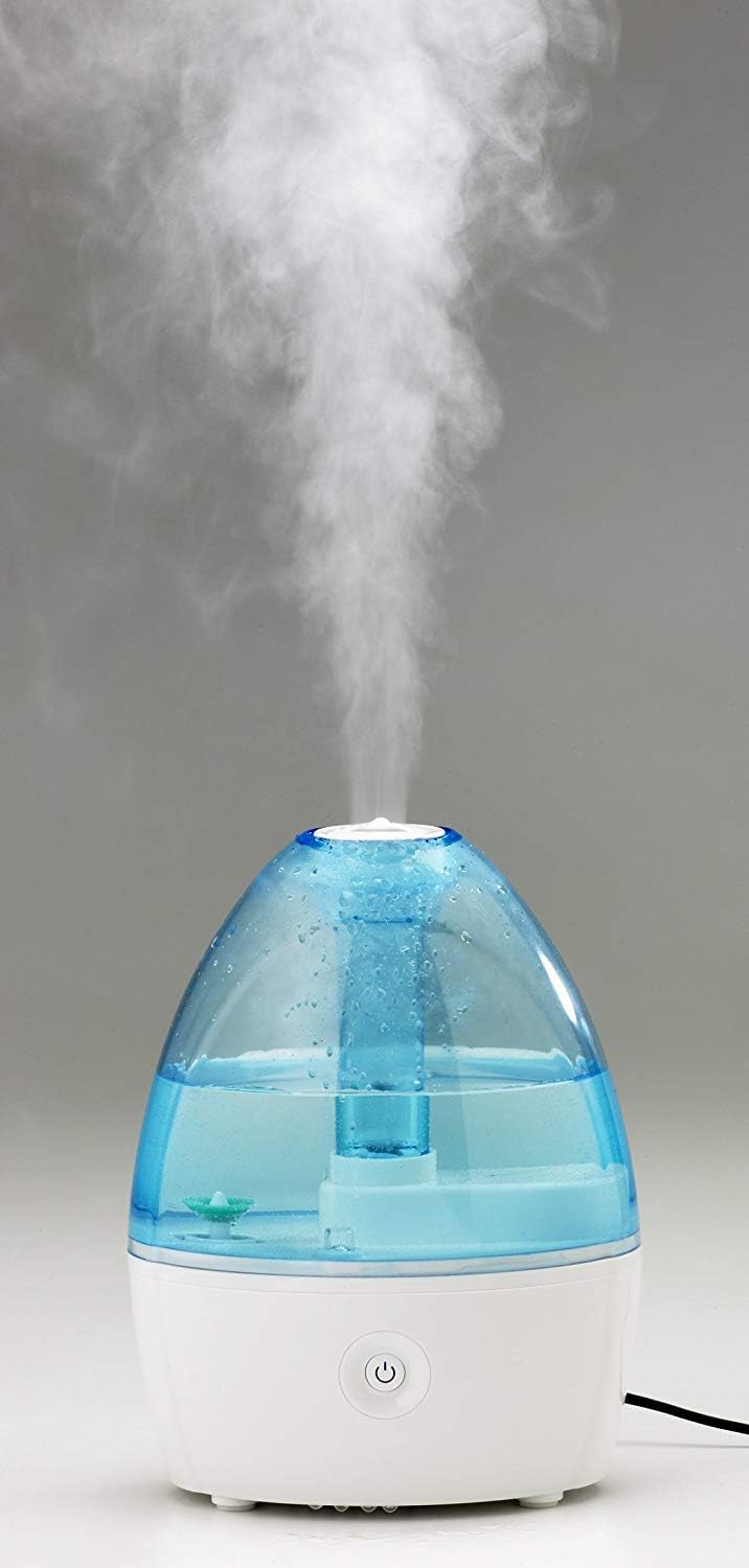 PureGuardian H910BL Ultrasonic Cool Mist Humidifier for Bedrooms, Babies Nursery, Quiet, Filter-Free, Up to 10 Hour Run Time, Treated Tank Reduces Mold, Pure Guardian Desktop