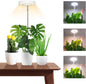 48-LED Full Spectrum Plant Grow Light | Adjustable Height | Auto Timer | 3 Light Modes | 10 Brightness Levels