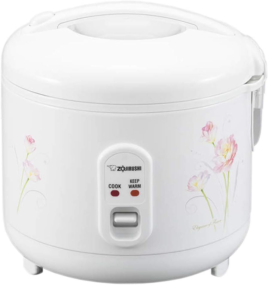 ZOJI Zojirushi NS-RPC10FJ Rice Cooker and Warmer, 1.0-liter, Tulip