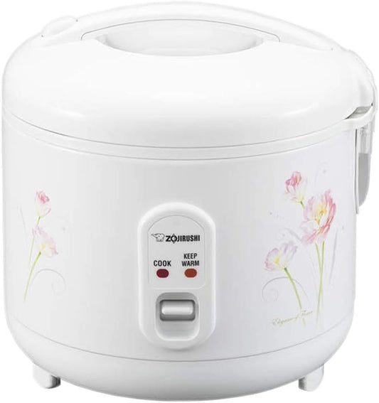 ZOJI Zojirushi NS-RPC10FJ Rice Cooker and Warmer, 1.0-liter, Tulip
