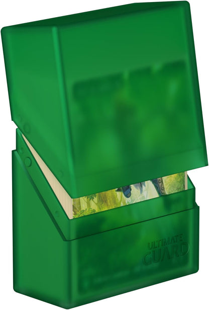 Ultimate Guard Boulder 100+ Classic, Deck Case for 100 Double-Sleeved TCG Cards, Onyx, Secure & Durable Storage for Trading Card Games, Soft-Touch Finish