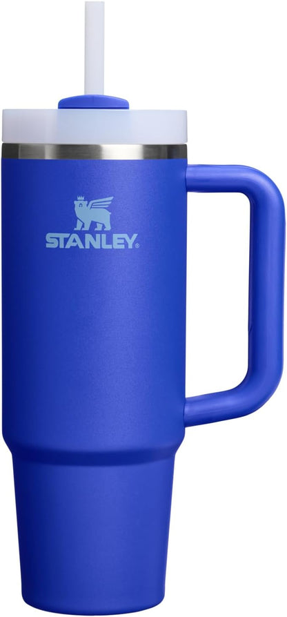Stanley Quencher H2.0 Tumbler with Handle and Straw 30 oz | Flowstate 3-Position Lid | Cup Holder Compatible for Travel | Insulated Stainless Steel Cup | BPA-Free | Exclusive Lupine