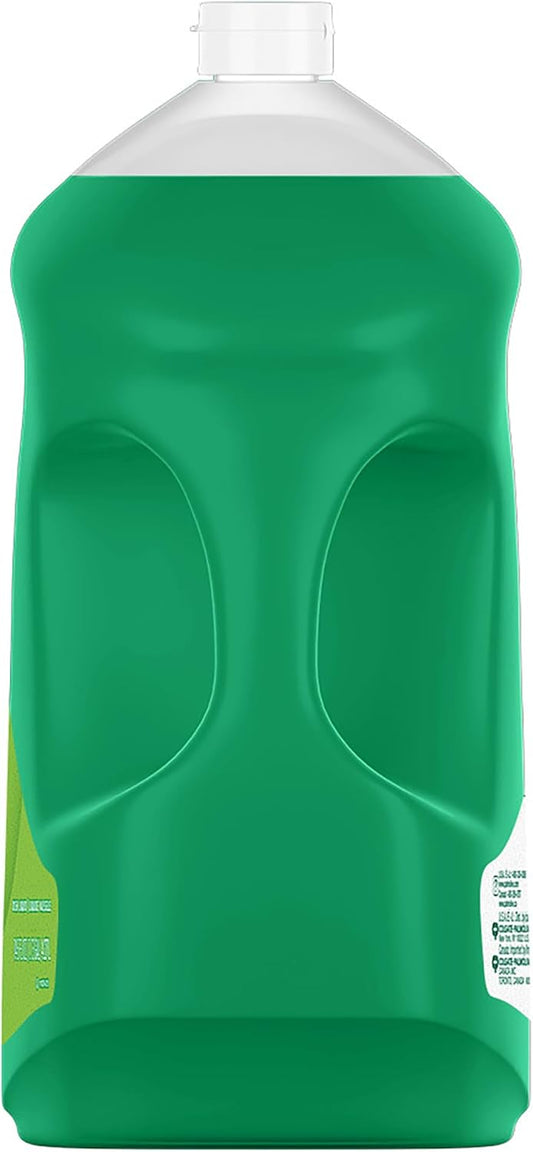 Palmolive Essential Clean Dish Soap, Original Scent 4.27 L - Biodegradable, Phosphate & Paraben Free Liquid Dish Soap - Removes Grease & Grimes from Dishes - PuriLite