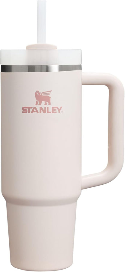 Stanley Quencher H2.0 Tumbler with Handle and Straw 30 oz | Flowstate 3-Position Lid | Cup Holder Compatible for Travel | Insulated Stainless Steel Cup | BPA-Free | Exclusive Lupine