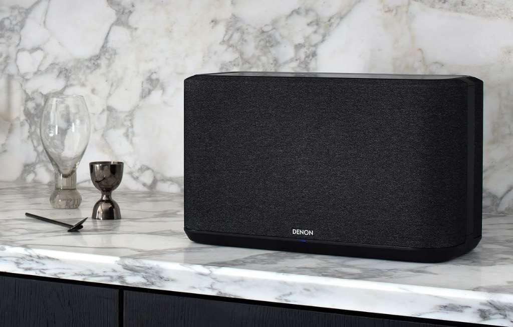 Denon Home 150 NV Wireless Speaker (Black), 1" Tweeter, 3.5" Woofer, Home Speaker with HEOS Built-in, AirPlay 2, and Bluetooth, Multi-Room Streaming, Simple Setup, Compact Design