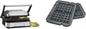 Cuisinart GR-6SC Contact Griddler with Smoke-less Mode + CGR-WAFPC Griddler Waffle Plates Attachments