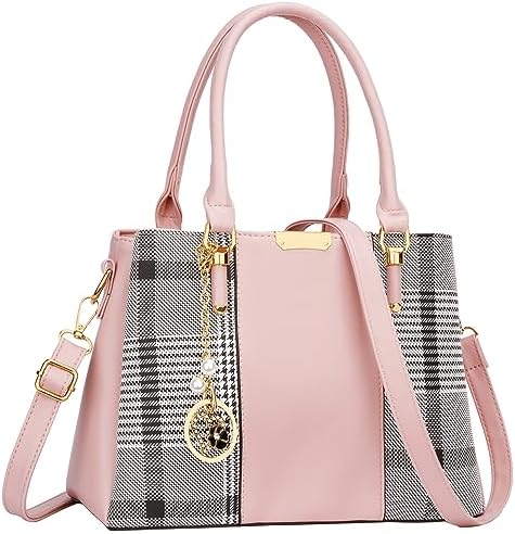 KKXIU Trendy Tote Bag for Women Lightweight Oxford Big Capacity Shoulder Purses and Handbags