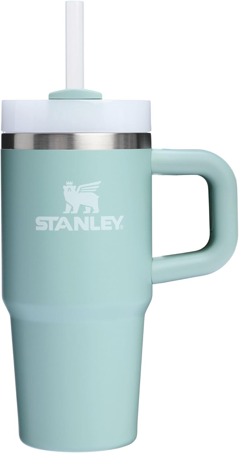 Stanley Quencher H2.0 Tumbler with Handle and Straw 30 oz | Flowstate 3-Position Lid | Cup Holder Compatible for Travel | Insulated Stainless Steel Cup | BPA-Free | Exclusive Lupine