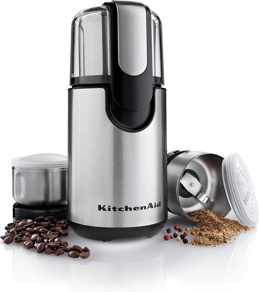 KitchenAid Coffee and Spice Grinder, Onyx Black, BCG211OB
