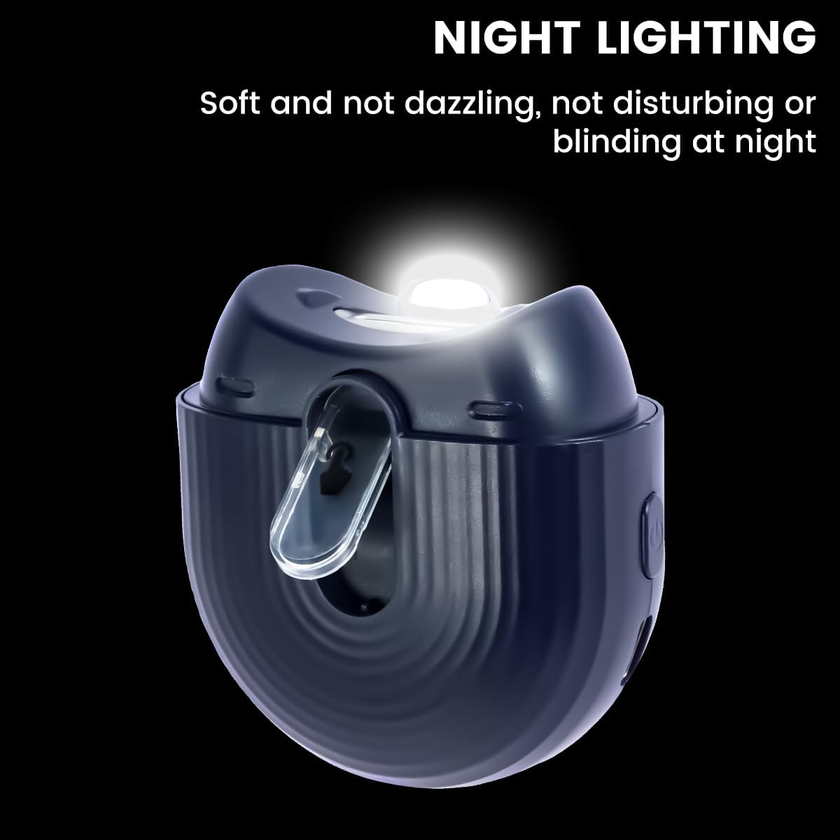 Electric Nail Clipper with Light and 3 Speeds Portable Automatic Baby Nail Clippers with Nail Scraps Storage Rechargeable Nail Cutter Safety Fingernail Trimmer for Kids Adults Seniors