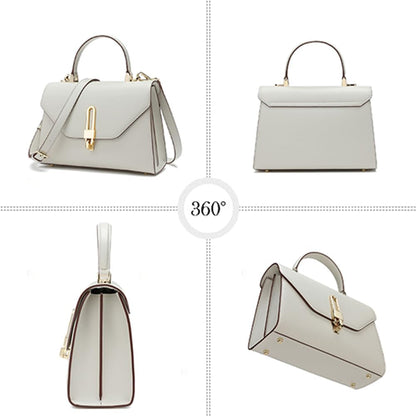 Top Handle Handbag,Leather Purses for Women,Designer handbags Satchel Bag for Women.