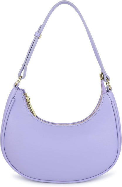 Barabum Retro Classic Clutch Shoulder Tote HandBag with Zipper Closure for Women