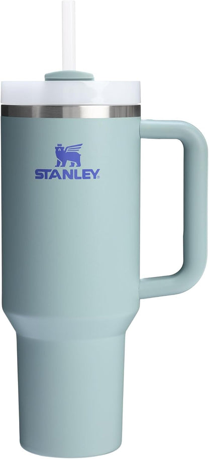 Stanley Quencher H2.0 Tumbler with Handle and Straw 30 oz | Flowstate 3-Position Lid | Cup Holder Compatible for Travel | Insulated Stainless Steel Cup | BPA-Free | Exclusive Lupine