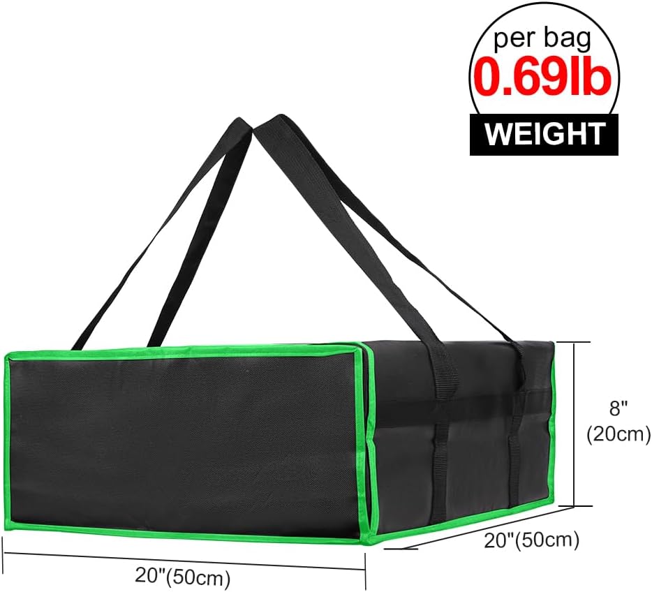 Purilite Select™ Insulated Food Delivery Bag – Extra Large Thermal Carrier for Hot &amp; Cold Food Transport