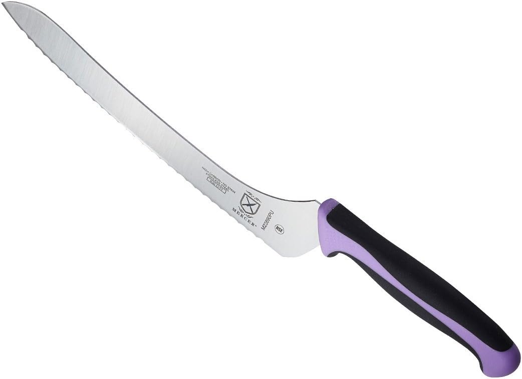 Mercer Culinary M23860 Millennia Black Handle, 8.5-Inch Narrow, Fillet Knife