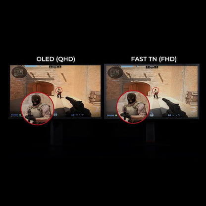 BenQ Zowie XL2566X+ | 24.1 | Fast TN 400Hz Gaming Monitor for Esports | Motion Clarity DyAc2 | 1080p | XL Setting to Share | Shielding Hood | New Industrial Grade Ball Bearing Height Adjustment