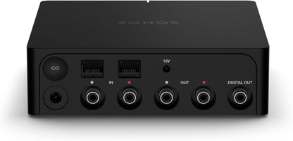 Sonos Port - The Versatile Streaming Component for Your Stereo or Receiver - Black