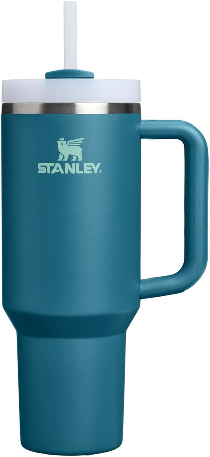 Stanley Quencher H2.0 Tumbler with Handle and Straw 30 oz | Flowstate 3-Position Lid | Cup Holder Compatible for Travel | Insulated Stainless Steel Cup | BPA-Free | Exclusive Lupine