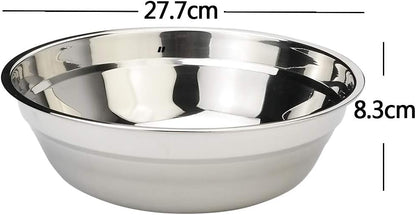 Kekow Large Stainless Steel Mixing Bowls, Serving Bowl, Set of 4