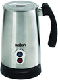 Salton Stainless Steel Milk Frother - Froth, Warm & Foam Milk for Coffees & Lattes