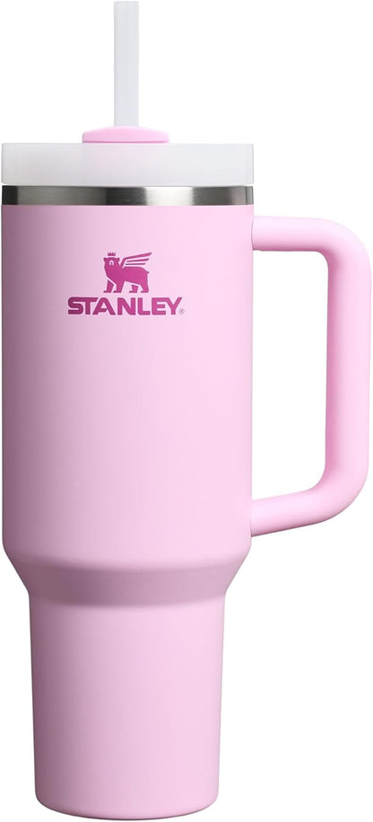 Stanley Quencher H2.0 Tumbler with Handle and Straw 30 oz | Flowstate 3-Position Lid | Cup Holder Compatible for Travel | Insulated Stainless Steel Cup | BPA-Free | Exclusive Lupine