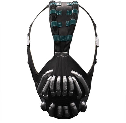 HOMELEX Bane Mask Dark Knight Rises Movie Cosplay Prop Realistic Bane Face Head Mask Halloween Costume Accessory for Adult