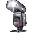 NEEWER Z880-C 2.4G 76Ws TTL Camera Flash Speedlite Compatible with Canon, Upgraded UI, Adjustable Modeling Lamp, TTL/M Quick Switch TCM Key, 1/8000s HSS 7.4V/2600mAh Battery 480 Full Power Flash