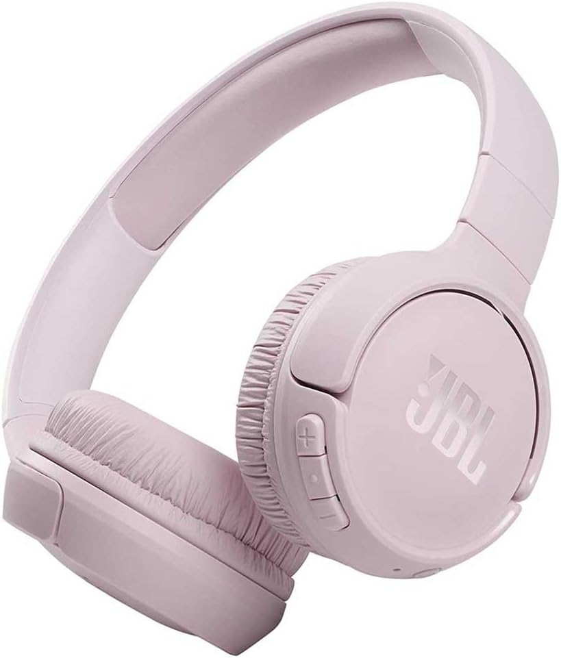 JBL Tune 520BT - Wireless On-Ear Headphones, Up to 57H Battery Life and Speed Charge, Lightweight, Comfortable and Foldable Design, Hands-Free Calls with Voice Aware (Black)