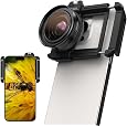 90mm Professional Macro Lens for Smartphone, Macro Lens Kit with Universal Lens Clip, Aluminum Phone Camera Lens Attachment for iPhone 17/16/15/12/11 Samsung & Android Phone