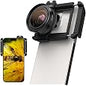 90mm Professional Macro Lens for Smartphone, Macro Lens Kit with Universal Lens Clip, Aluminum Phone Camera Lens Attachment for iPhone 17/16/15/12/11 Samsung & Android Phone