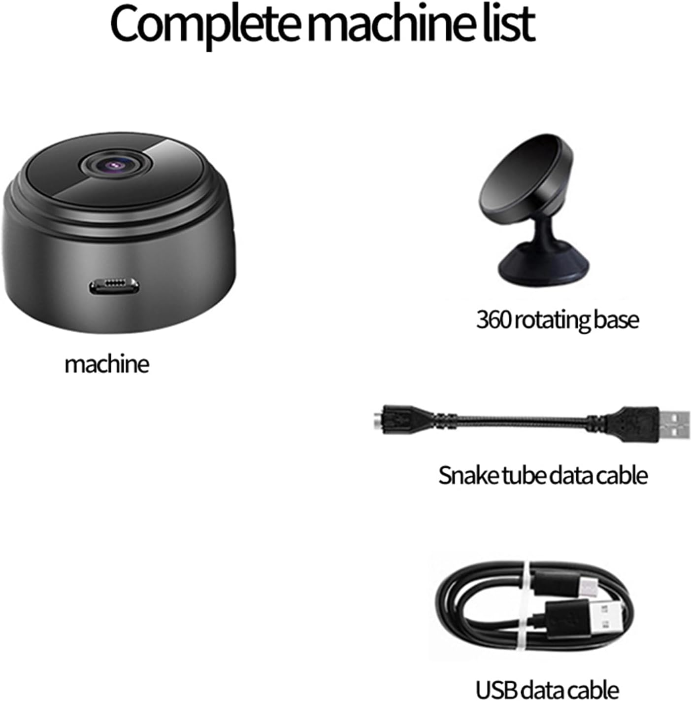 Spy Camera 1080P WiFi Hidden Camera Wireless Indoor Secret Camera Mini Nanny Spy Cam Home Security Surveillance Camera Micro Small Monitor Video Camera with Motion Detection App Control