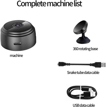 Spy Camera 1080P WiFi Hidden Camera Wireless Indoor Secret Camera Mini Nanny Spy Cam Home Security Surveillance Camera Micro Small Monitor Video Camera with Motion Detection App Control