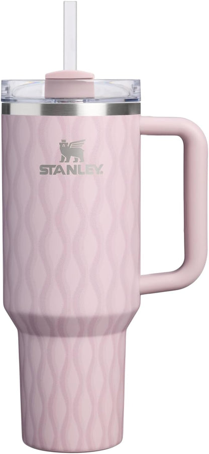 Stanley Quencher H2.0 Tumbler with Handle and Straw 30 oz | Flowstate 3-Position Lid | Cup Holder Compatible for Travel | Insulated Stainless Steel Cup | BPA-Free | Exclusive Lupine
