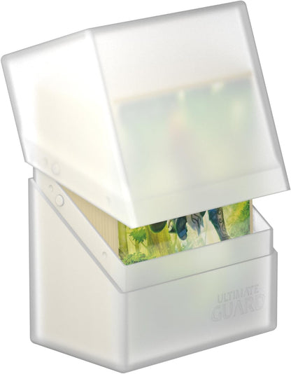 Ultimate Guard Boulder 100+ Classic, Deck Case for 100 Double-Sleeved TCG Cards, Onyx, Secure & Durable Storage for Trading Card Games, Soft-Touch Finish