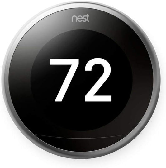 Monoprice Nest T3008US Learning 3Rd Generation Thermostat (Professional Version) - PuriLite