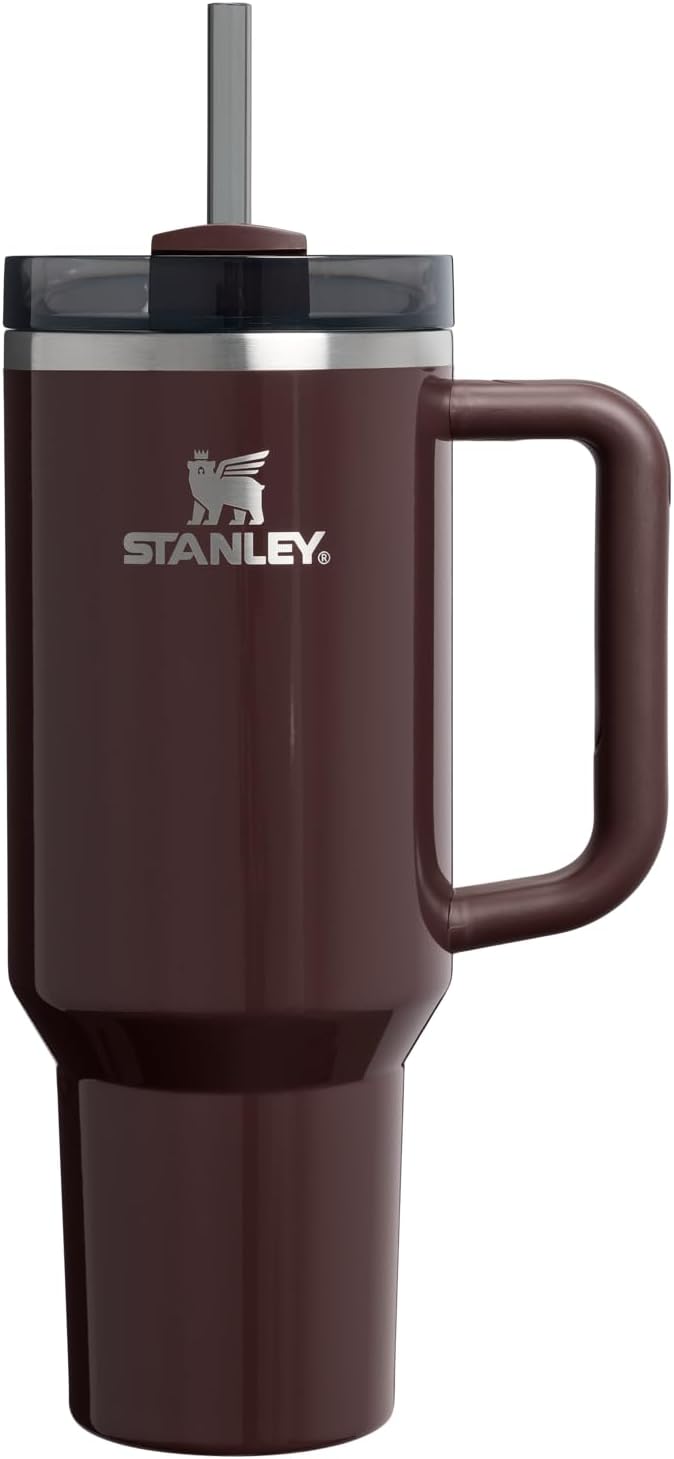 Stanley Quencher H2.0 Tumbler with Handle and Straw 30 oz | Flowstate 3-Position Lid | Cup Holder Compatible for Travel | Insulated Stainless Steel Cup | BPA-Free | Exclusive Lupine