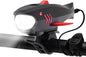LESOVI Bike Horn with Light, 120dB Electric Bicycle Bell & 400LM Rechargeable Headlight, IPX4 Waterproof Kids Bike Accessories for Boys/Girls, Scooters
