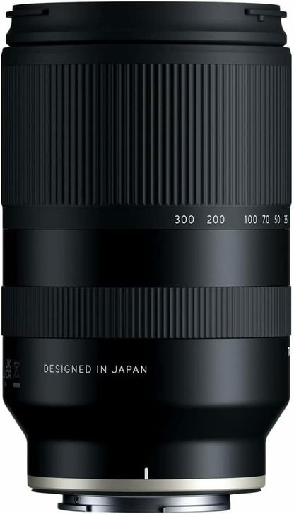 Tamron 18-300mm F/3.5-6.3 Di III-A VC VXD Lens for Sony E APS-C Mirrorless Cameras (6 Year Limited Canadian Warranty for New Lenses Only)