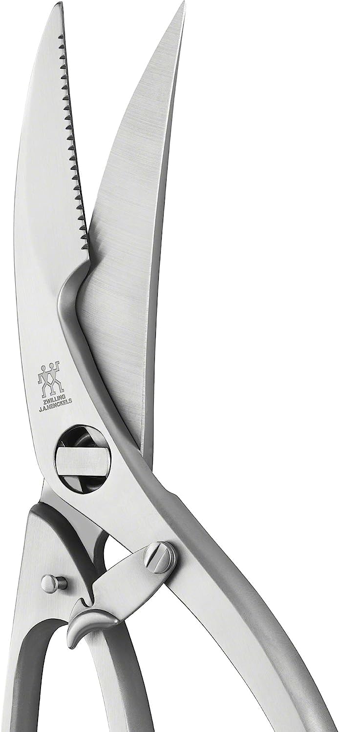 ZWILLING Take-Apart Poultry Shears | Stainless Steel Serrated Kitchen Scissors for Chicken, Turkey and Poultry Preparation