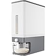 Rice Tank Rice Storage Rice Storage Container Stainless Steel 25/33/45/55/66LB Sealed Grain Rice Cabinet Rice Storage Bucket (Black 20kg)