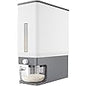 Rice Tank Rice Storage Rice Storage Container Stainless Steel 25/33/45/55/66LB Sealed Grain Rice Cabinet Rice Storage Bucket (Black 20kg)