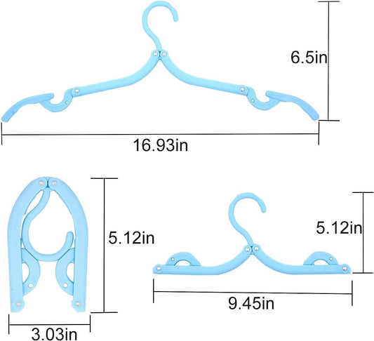 Purilite Select 12PCS Travel Hangers