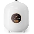 Compact Mini Rice Cooker Small Kitchen 3-Cup (Uncooked) / 6-Cup (Cooked), Non Stick Ceramic Inner Pot Rice Maker, 24H Timer Delay, Auto Keep Warm, 8 Functions Multicooker For Brown Rice, Steam, Soup