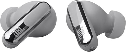 JBL Live Beam 3 - True Wireless Noise-Cancelling Closed-Stick Earbuds, 48Hrs Total Playback, Wireless Charging, 6 Mics for Perfect Calls, Multi-Point Connection, IP55 Waterproof and dustproof