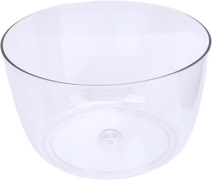 SENECESLI Salad Spinner, Easy Press Vegetable Dryer PP for Lettuce (Black)
